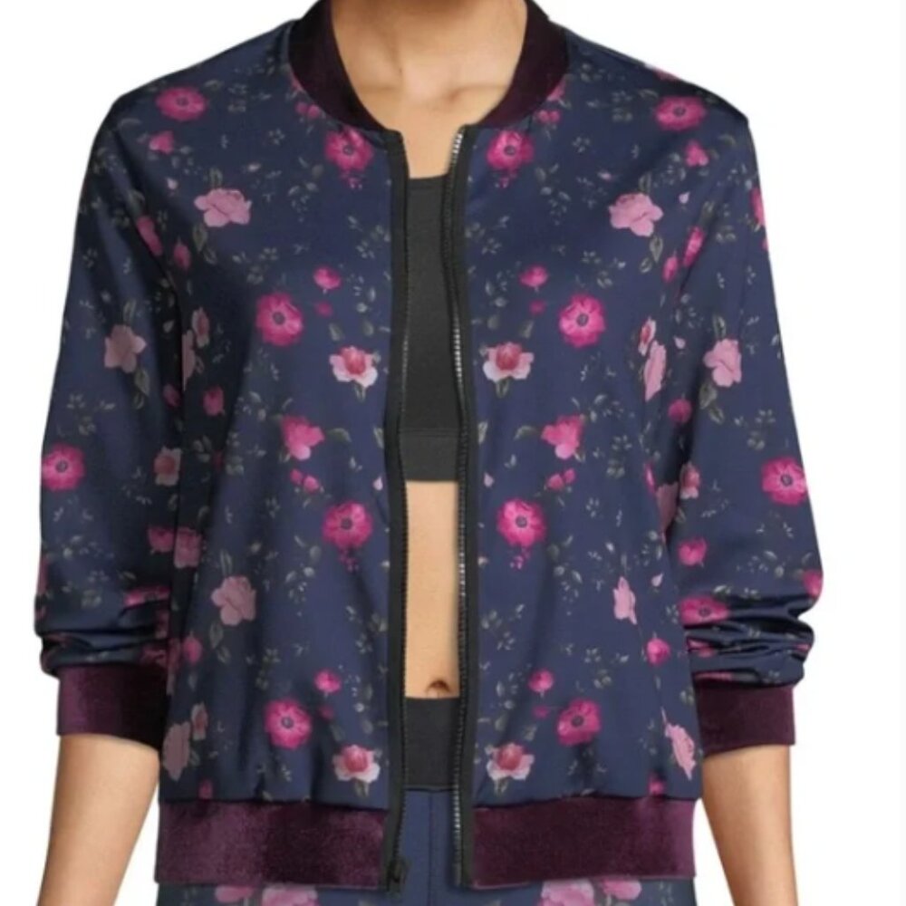 ULTRACOR Stealth Botanica Floral-Print Bomber Jacket Size S SOLD OUT NWOT $275